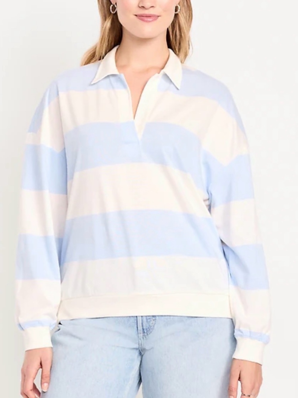OLD NAVY striped rugby top